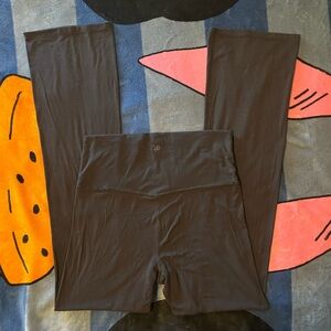 all in motion black flared leggings